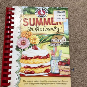 Gooseberry patch Summer in the Country cookbook 219 pages of goodies to share
